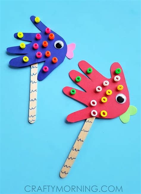 Fish Crafts For Kids: 38 Simple Sea.